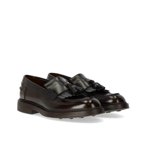 Doucal's Loafer DOUCAL'S ADLER DUNKELBRAUNER LOAFER MIT QUASTEN schwarz