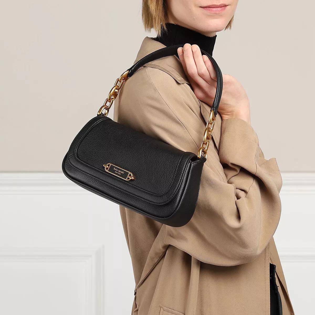 Kate Spade New York Gramercy Pebbled Leather Black Crossbody Bag