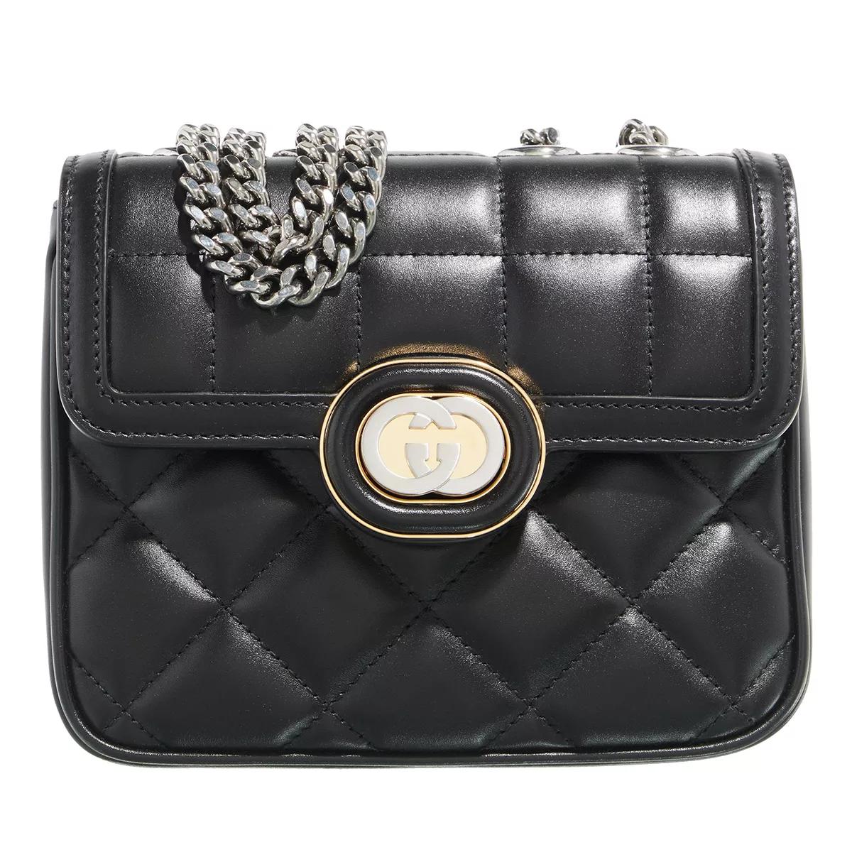 Gucci Deco Mini Shoulder Bag Black | Crossbody Bag