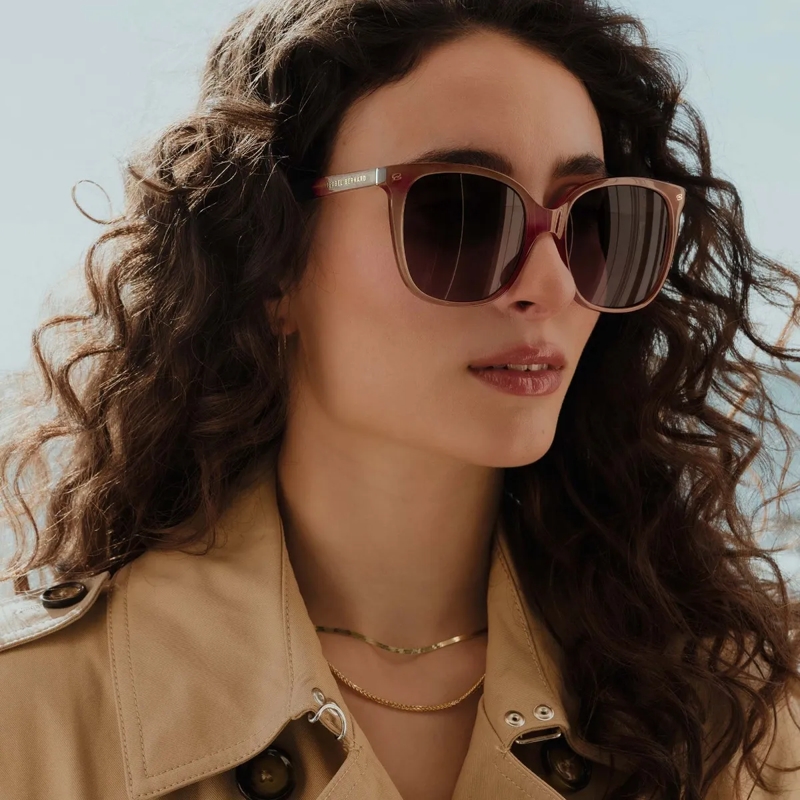 Isabel Bernard Sonnenbrille Sonnenbrille Beige Transparent(Image 5)