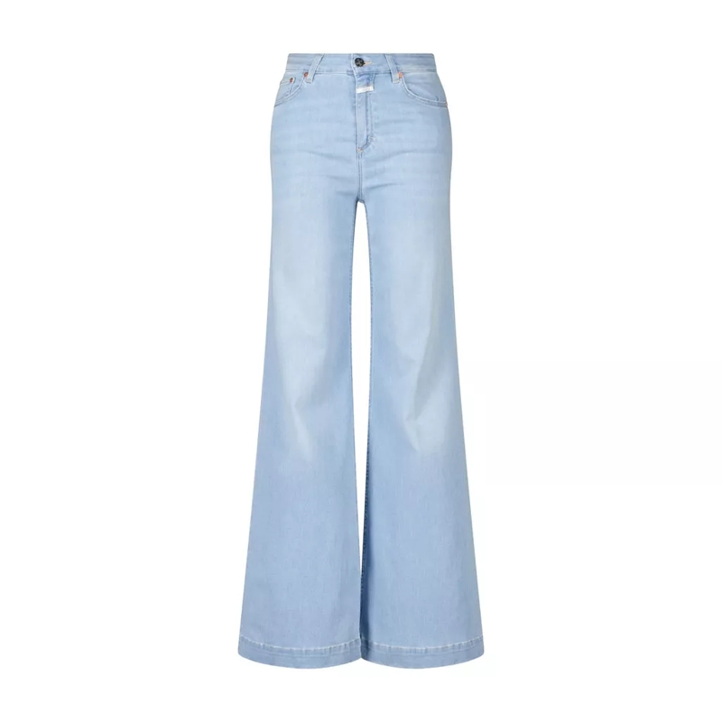 Closed Jeans Bootcut Jeans Glow-Up Hellblau