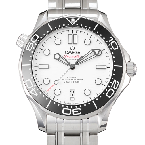 Omega Automatikuhr Seamaster Weiß