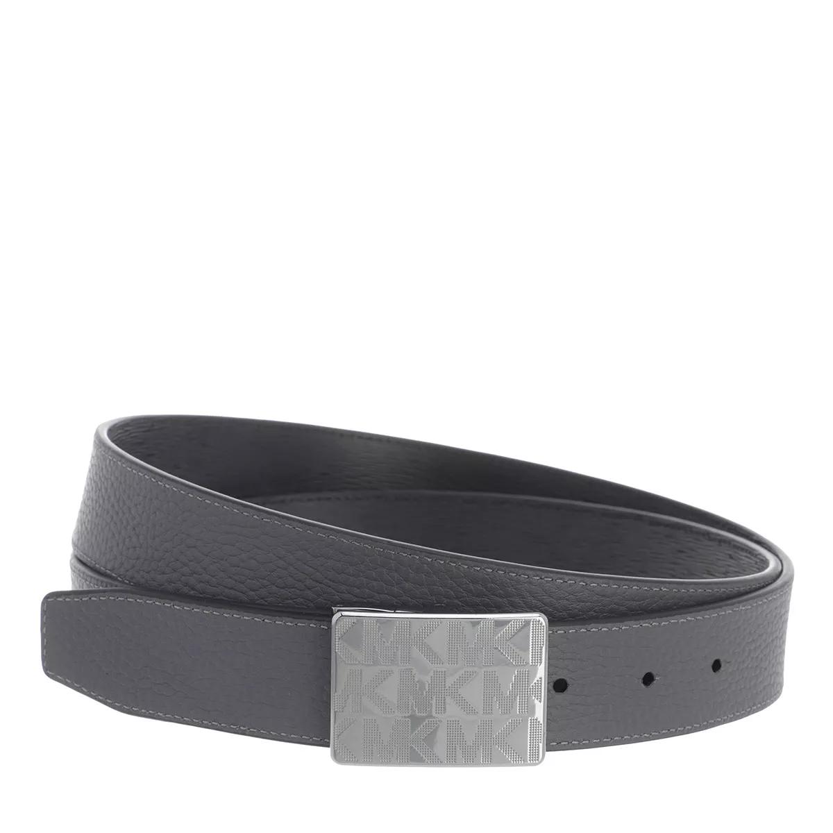 Michael kors deals belt mens grey