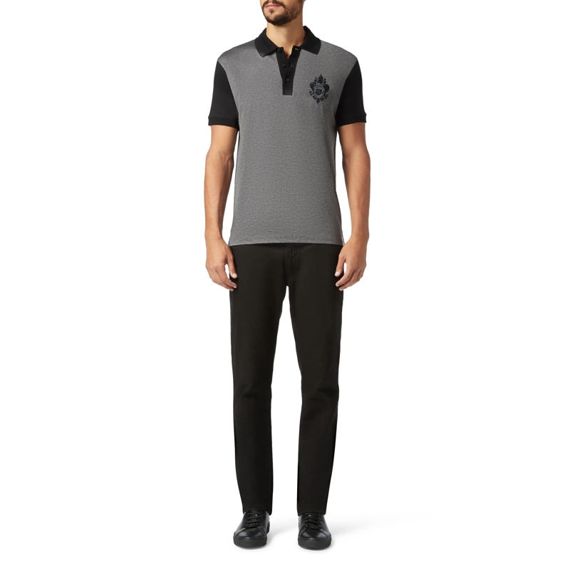 BILLIONAIRE Top Poloshirt grau(Image 3)