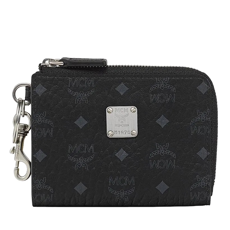 MCM Kartenhalter Aren Visetos Card Case Sml Bk Black