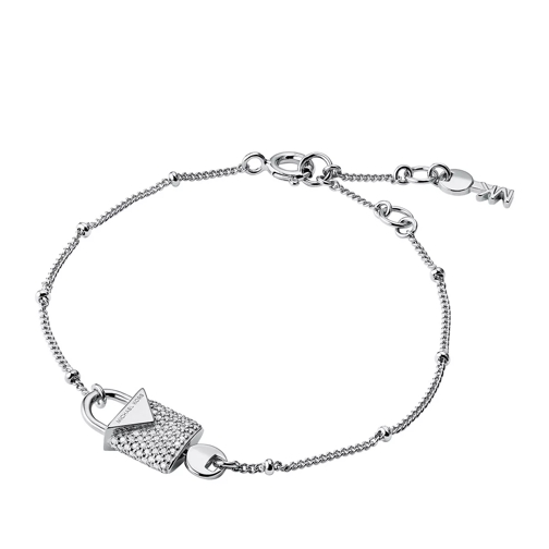 Michael Kors MKC1042AN040 Padlock Bracelet Silver Braccialetti