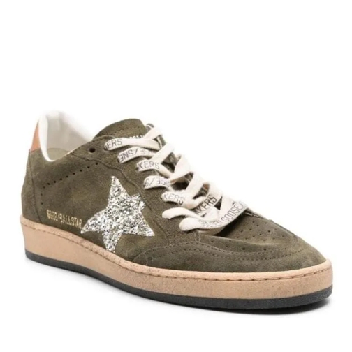 Golden Goose Ball Star Sneakers Khaki Green sneaker basse