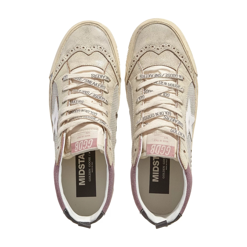 Golden Goose High-Top-Sneaker Mid Star Net Multicolor (Image 4)