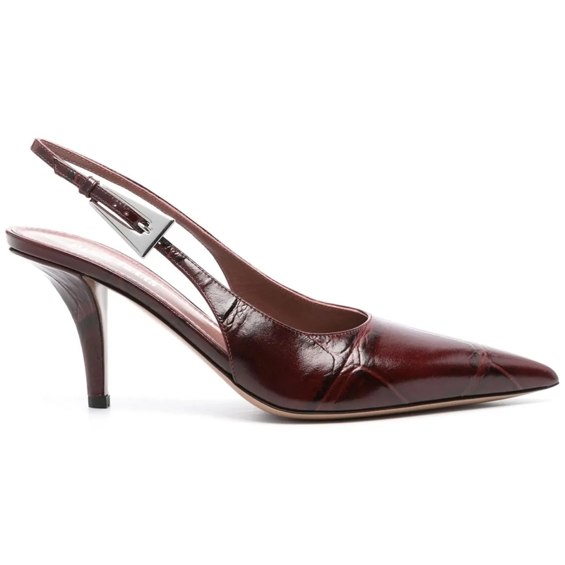 Paris Texas T-shirt Paris Texas Jessica Leather Slingback Pumps rot