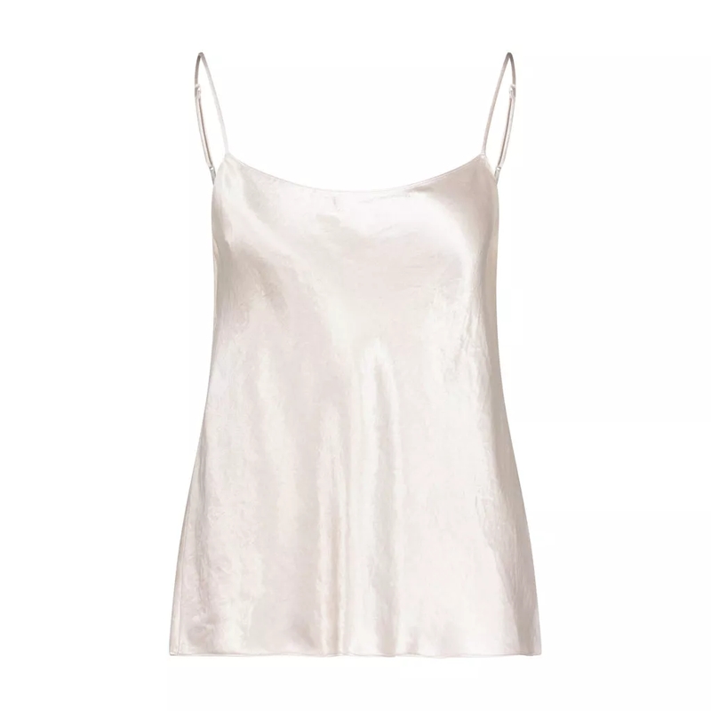 Vince  Top in Satin Creme