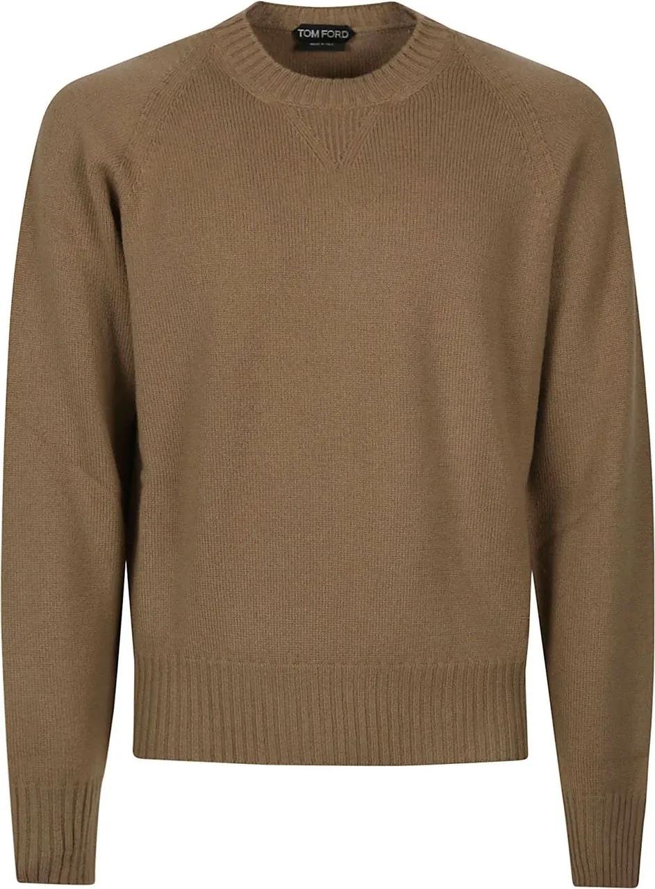 Thumbnail - Tom Ford - Sweater Brown - Größe 52 - grün
