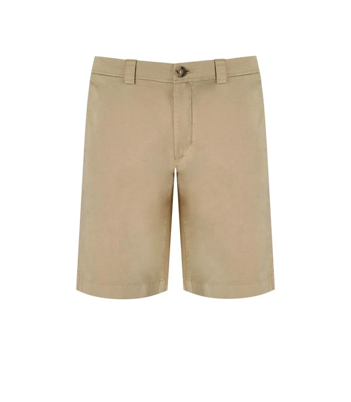 Woolrich - WOOLRICH CLASSIC CHINO BEIGE BERMUDASHORTS - Größe 34 - beige