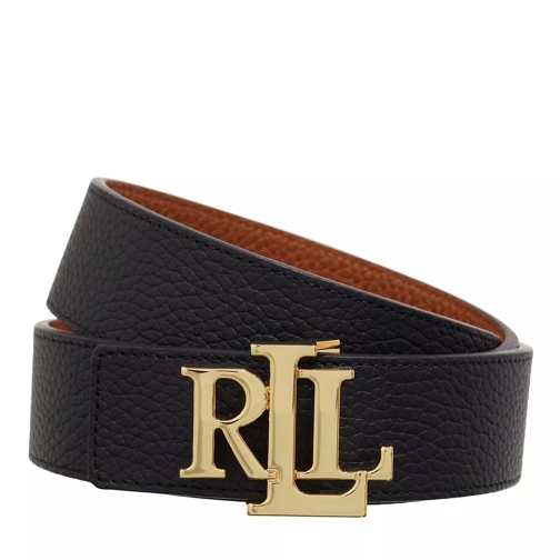 Lauren Ralph Lauren Rev Lrl 40 Belt Wide Black/Lauren Tan Reversible Belt