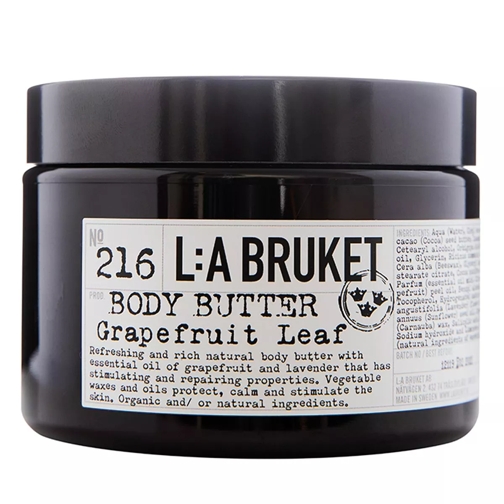 L:A BRUKET 216 Body Butter Grapefruit Leaf Body Butter
