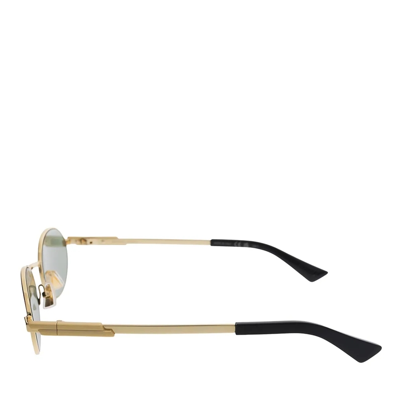 Bottega Veneta Lunettes de soleil BV1470S Gold-Gold-Green(Image 4)