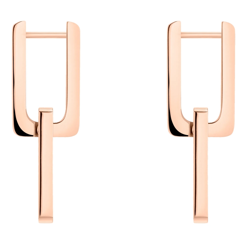 Liebeskind Berlin Ohrstecker Edelstahl The Mini Link rose(Image 3)