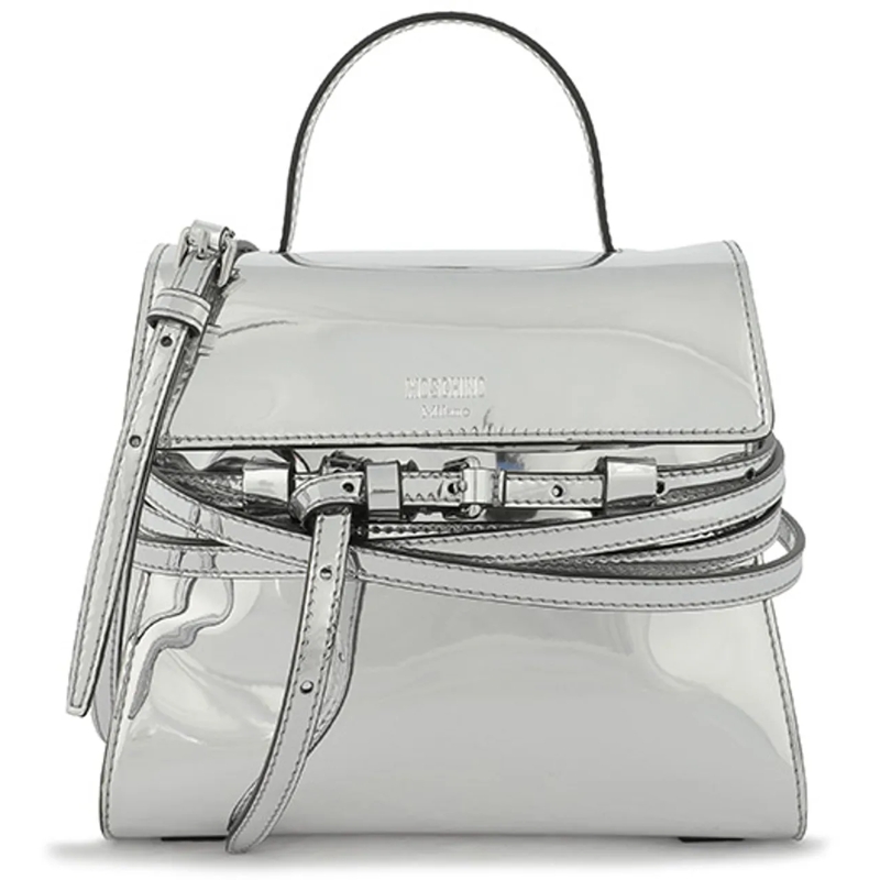 Moschino Fourre-tout Bags Silver silber