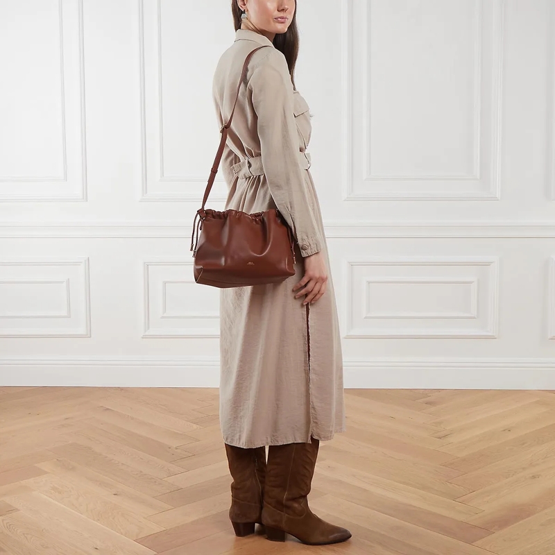 A.P.C. Sac à bandoulière Sac Ninon Hazelnut(Image 4)