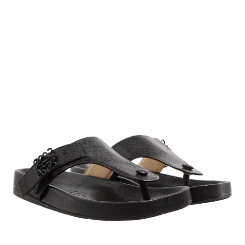 Loewe Loewe Ease Sandal Black Sandalo