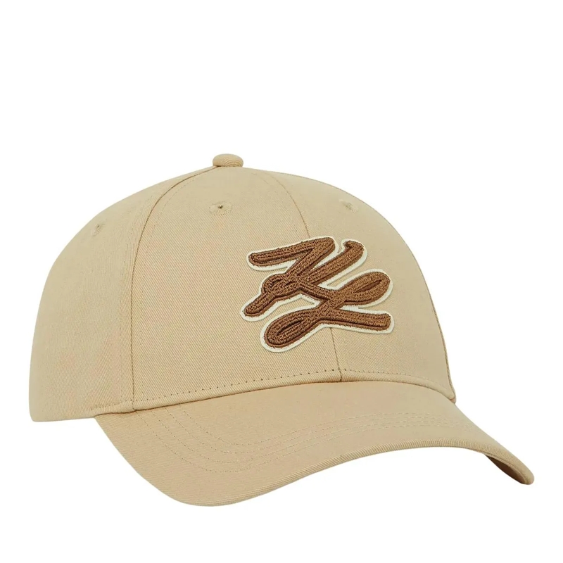 Karl Lagerfeld Mütze K/AUTOGRAPH Hut braun