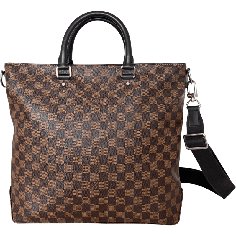 Louis Vuitton Tote Louis Vuitton Damier Ebene Jake Tote Bag N41559 Br braun