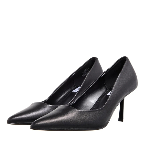 Steve Madden Vivion Black Leather Pumps