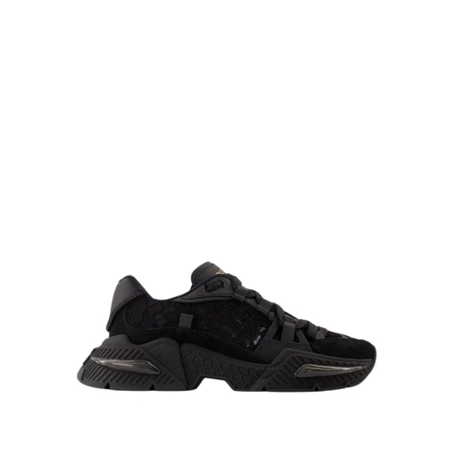 Dolce&Gabbana Low Top Sneakers - Leather - Black Black låg sneaker