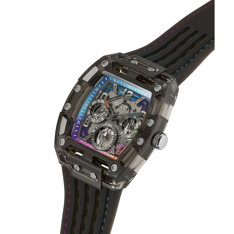 Guess Quarzuhr Quarz-Analoguhr Phoenix schwarz(Image 4)