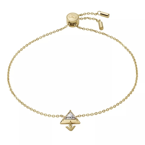 Emporio Armani ID-Armband aus Edelstahl Gold Bracelet