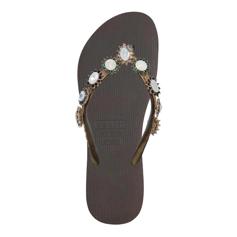 UZURII Flip Flops Pantoffeln Pantoffel Boo Boo mocca(Image 2)