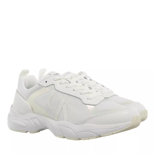 Calvin Klein Retro Tennis Hyper Mesh Wn Bright White Creamy White scarpa da ginnastica bassa