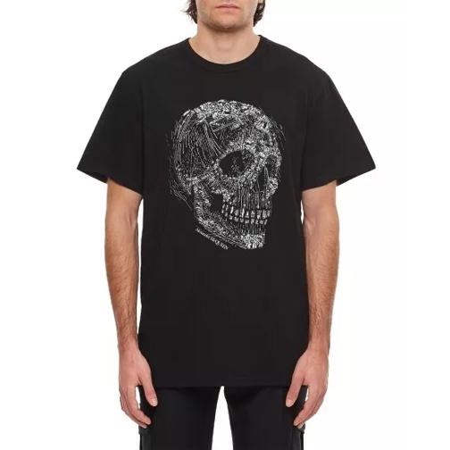 Alexander McQueen Skull Print T-Shirt Black 