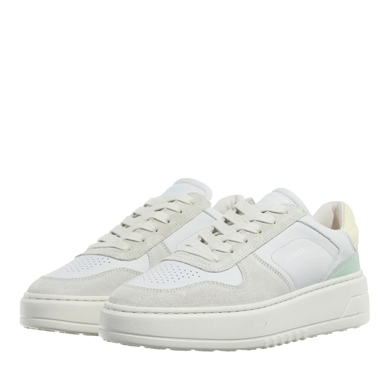 Copenhagen Sneaker basse CPH75 Leather Mix  Light Grey/Green(Image 3)
