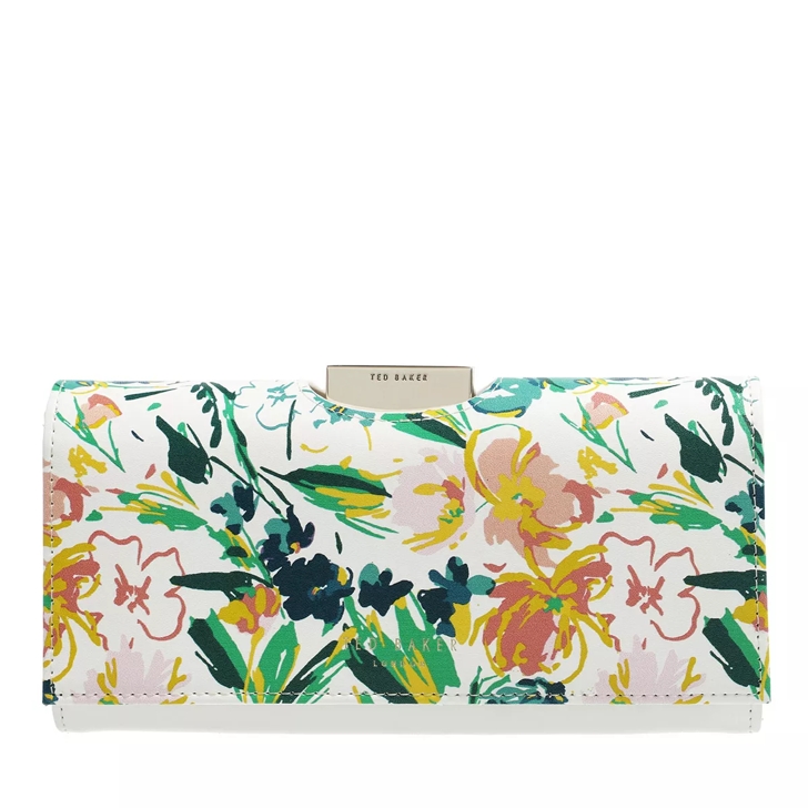 Ted Baker Meliika Magnolia Floral Large Bobble Purse, Flap Wallet