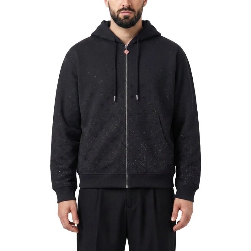 Casablanca Übergangsjacke Jacke mit Glitzerdetails schwarz(Image 2)