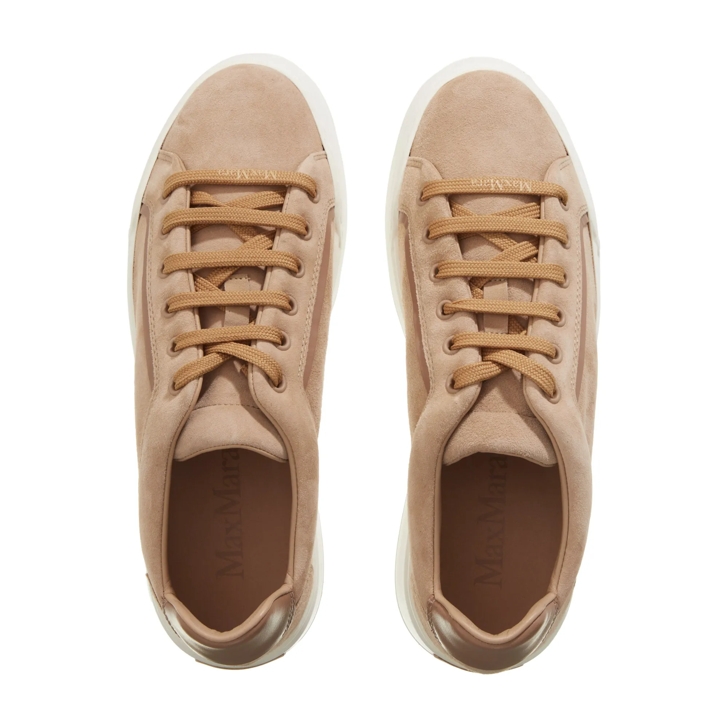 MAX MARA SUPERSUEDE [スーパースエード] スエード スニーカー スーパースエード] スエード スニーカー, camel | 