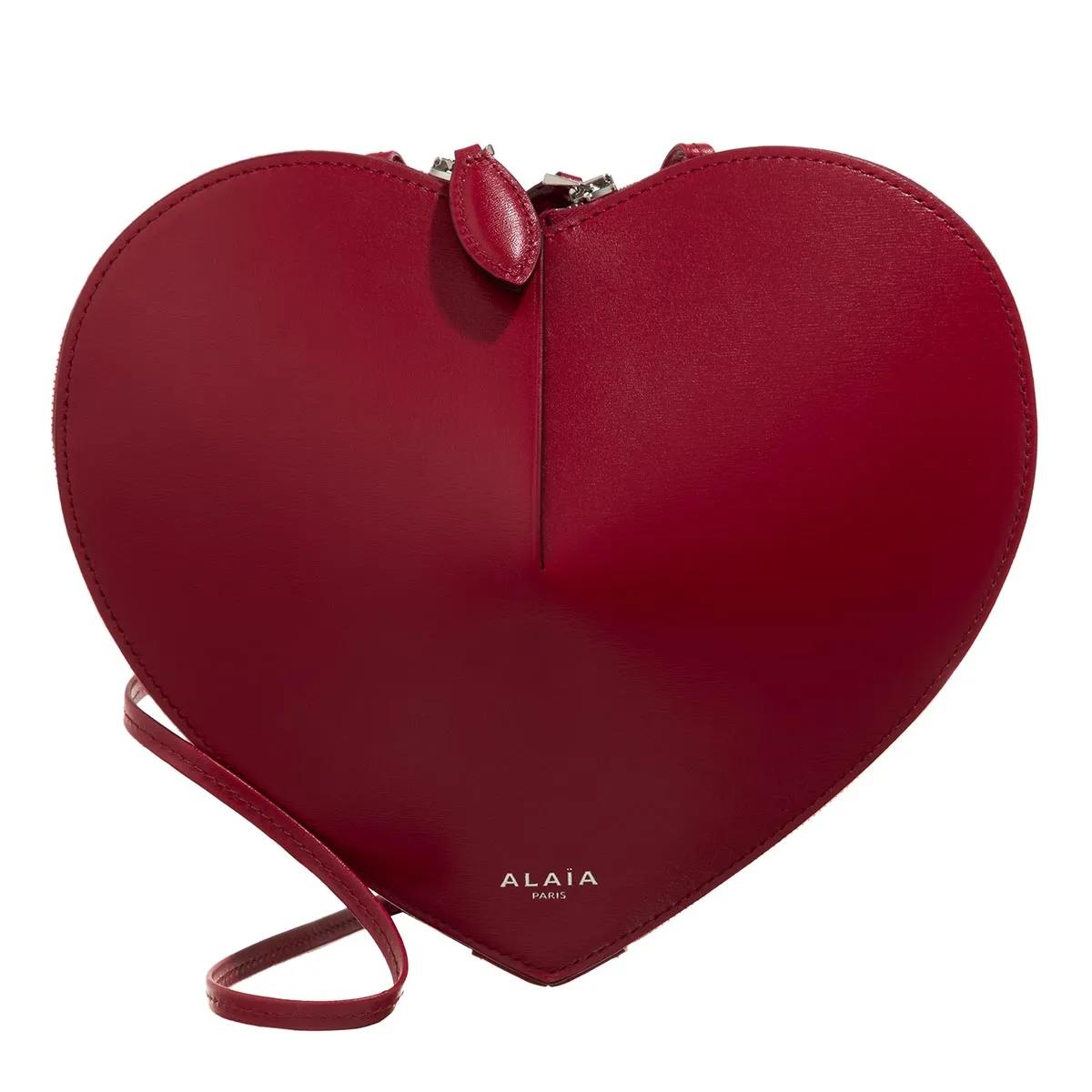 Alaia Crossbody Bags - Le Coeur - Gr. unisize - in Rot - für Damen