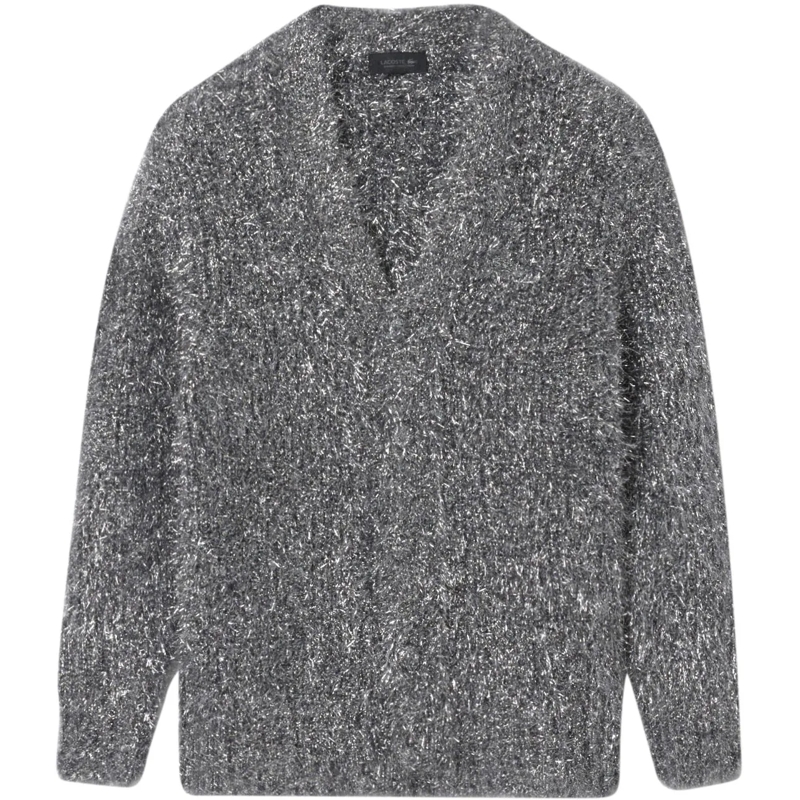 Lacoste T-Shirt Fashion Show Sweater Minou Patisson grau