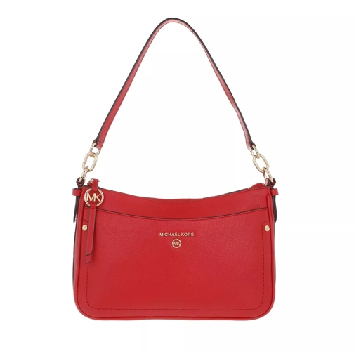 MICHAEL Michael Kors Medium Tz Pochette  Handbag  Leather Bright Red Pochette