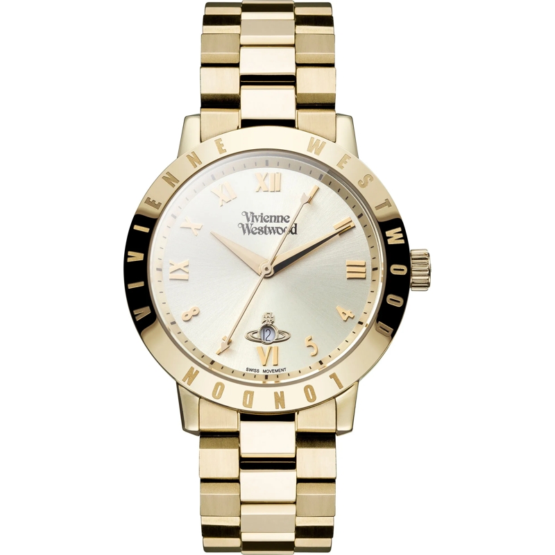 Vivienne Westwood Automatikuhr BLOOMSBURRY gold