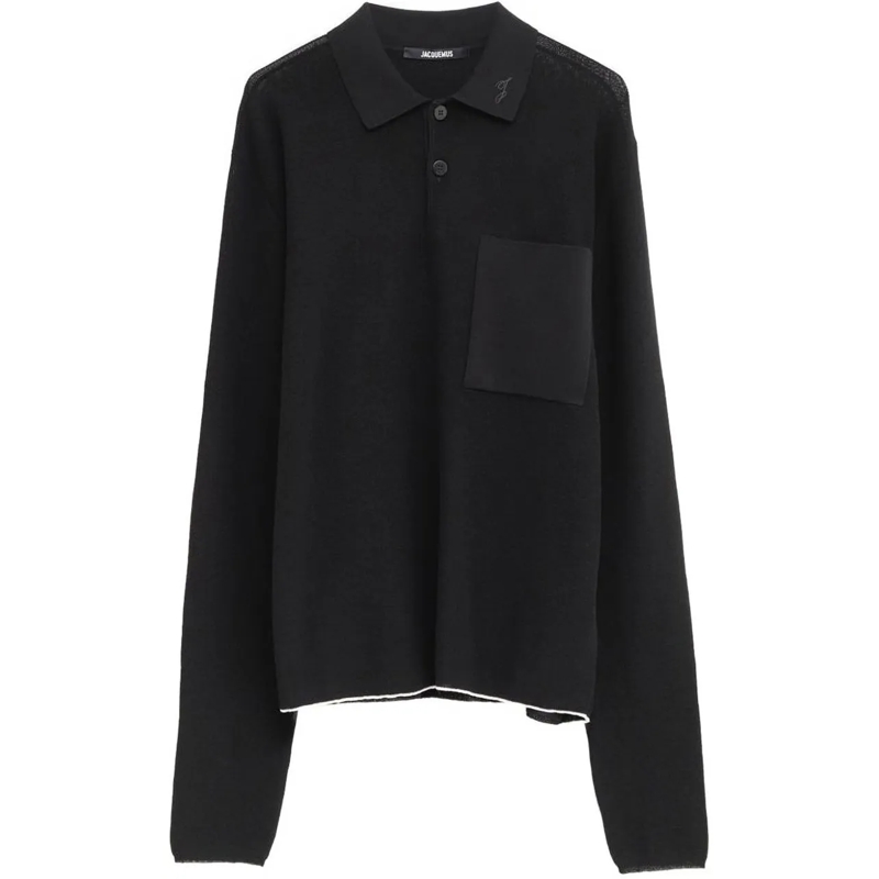 Jacquemus Polo T-Shirts And Polos Black schwarz