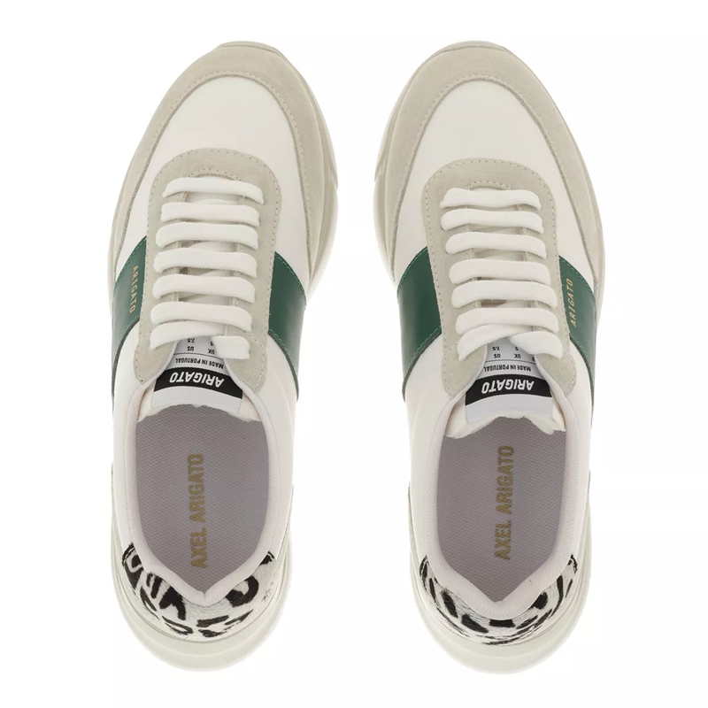 Axel Arigato Low-Top-Sneaker Genesis Vintage Runner White/Kale Green(Image 4)