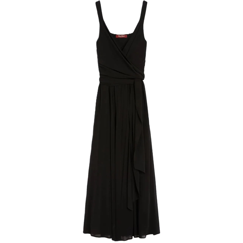 Max Mara Robe midi Dresses Black schwarz