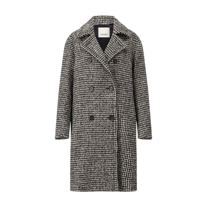 S Max Mara  Trenchcoat Allesia aus Wolle & Alpaka Schwarz