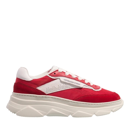 Copenhagen Low-Top Sneaker CPH56 Material Mix Red