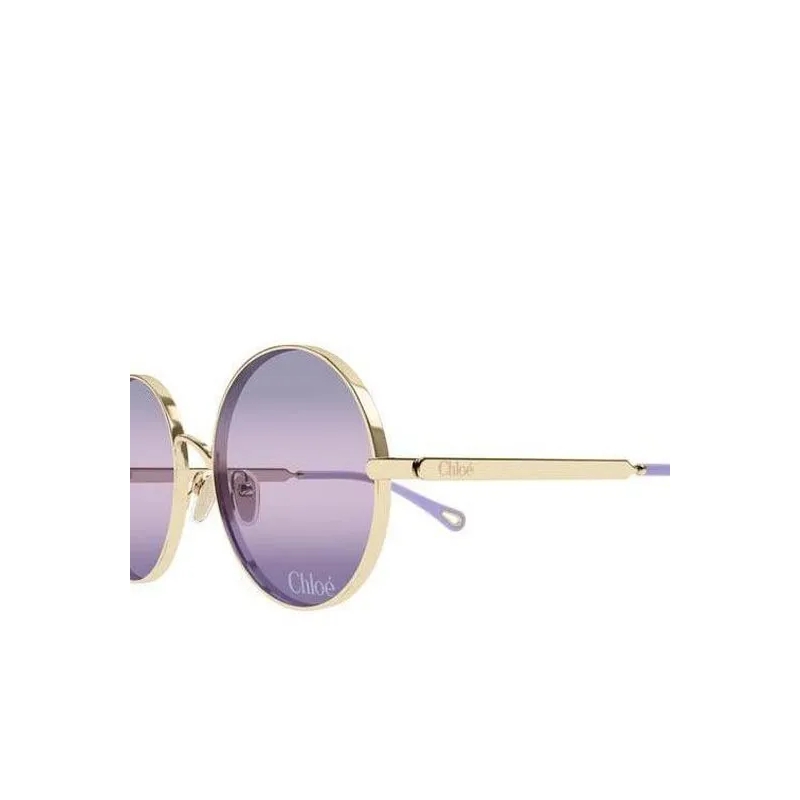 Chloé Sonnenbrille CH0321S Gold-Gold-Violet(Image 4)