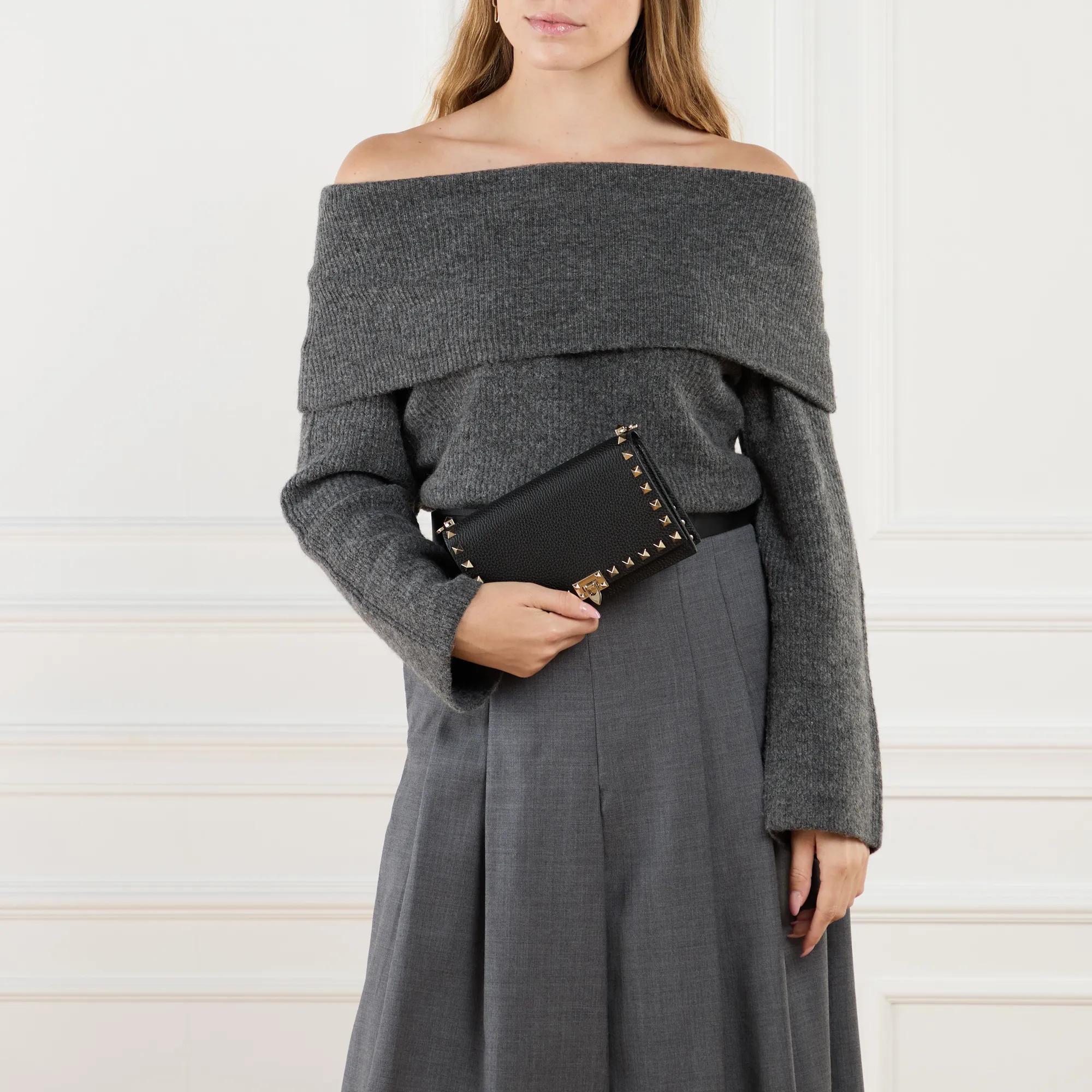 Valentino Garavani Crossbody bags Rockstud Mini Bag in zwart