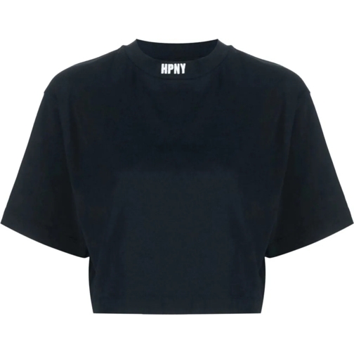 Heron Preston T-shirts Hpny Logo Cropped T-shirt schwarz