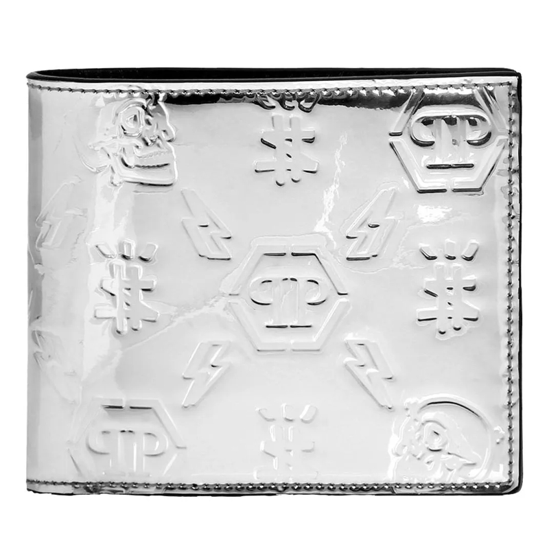 Philipp Plein Geldbörse Geldbörse Monogram silber(Image 2)