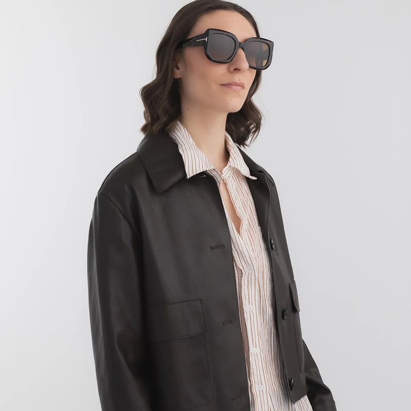 Tom Ford Sonnenbrille Ft1220@5252f Dark Havana(Image 2)